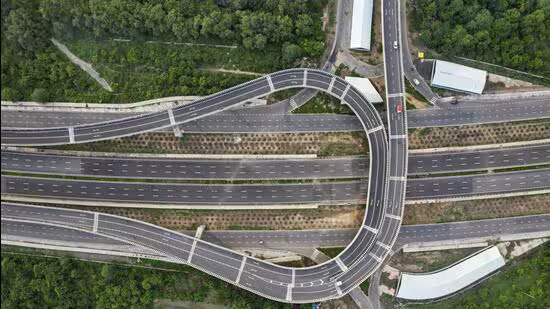 An aerial view of a national highway project ahead 1755368289670
