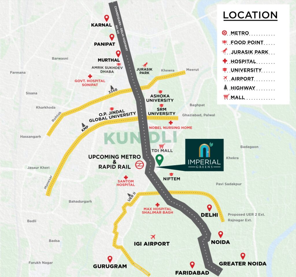 IMPERIAL Greens Kundli